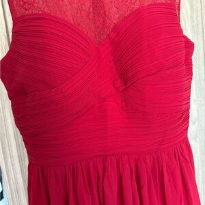 iEFiEL Red Lace Dress